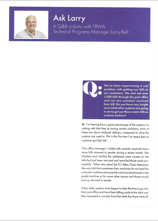 Postal Service pg. 1